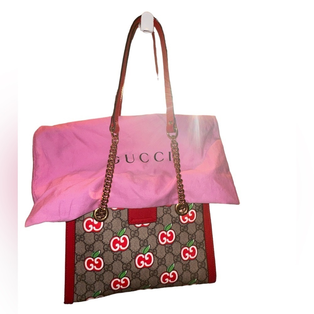 LIMITED EDITION GUCCI CHERRY Shoulder bag - Picture 4 of 11